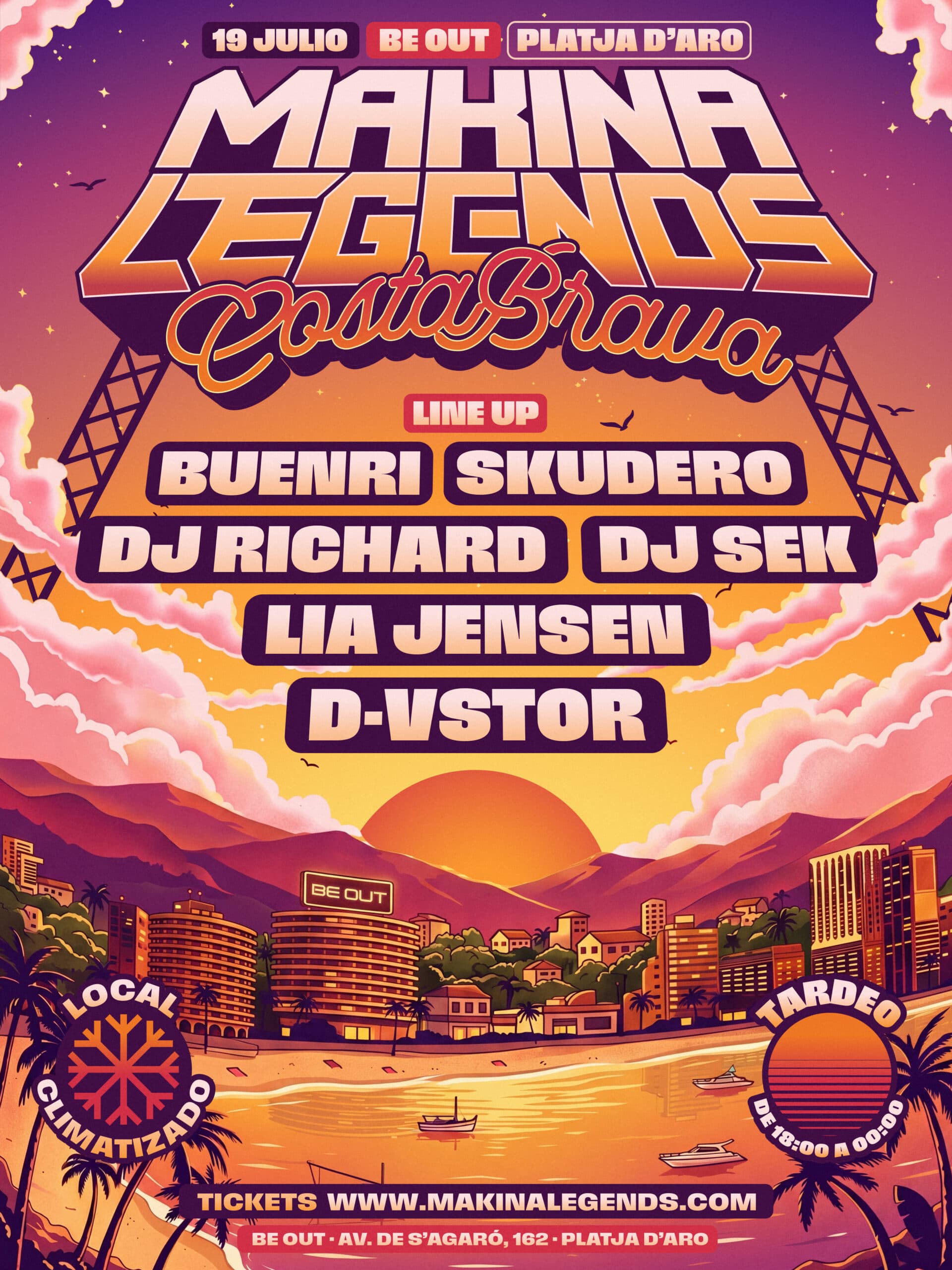 Makina Legends Costa Brava